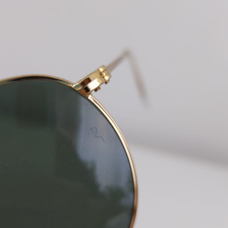 Sıfır Orijinal Rayban Yuvarlak Unisex Model Güneş Gözlüğü •50/21•