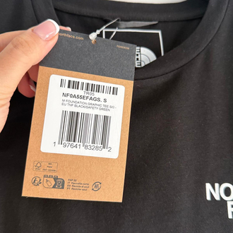 Sıfır Orijinal The North Face Regular Fit %100 Pamuklu Erkek Tişört