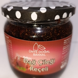 Dağ çileği reçeli 425 CC kavanozda 500gr.