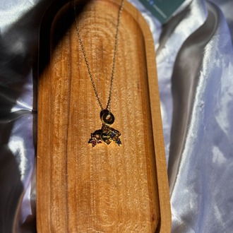 Çelik Best Friends Sevgi Charm Kolye