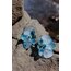 Blue Orchid Stud