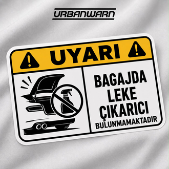 BAGAJDA LEKE ÇIKARICI BULUNMAMAKTADIR