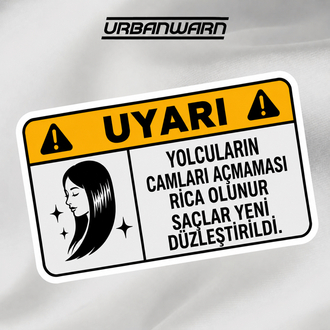 CAMLARIN AÇILMAMASI RİCA OLUNUR