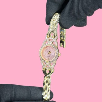 BAYAN MODEL KOL SAATİ PEMBE KADRAN