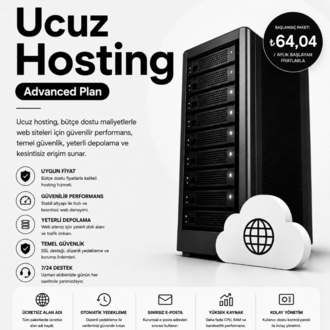 Advanced Hosting Plan | Aylık