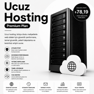 Premium Hosting Plan | Aylık