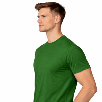 Sarı Basic Tişört Erkek %100 Pamuk – Regular Fit Günlük Rahat & Şık T-Shirt