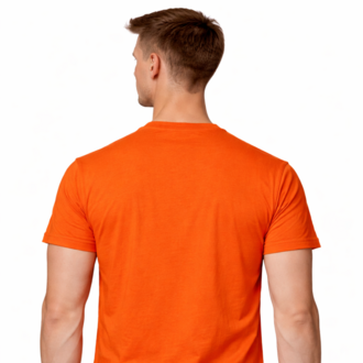 Turuncu Basic Tişört – %100 Pamuk | Regular Fit | Erkek Unisex Günlük Şıklık