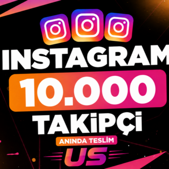 ⭐✅Instagram 10.000 Gerçek Takipçi Hızlı Teslimat
