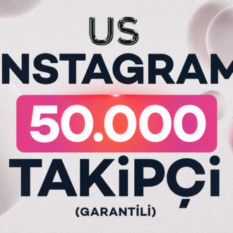 ⭐✅Instagram 50.000 Gerçek Takipçi Hızlı Teslimat ( TRNİN EN HIZLI SERVİSİ)