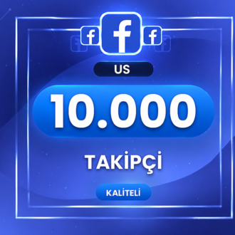 ⭐ FACEBOOK 10.000 TAKİPÇİ (TRNİN EN HIZLI SERVİSİ)