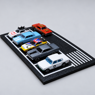 1/64 Araçlar İçin Otoprak Alanı