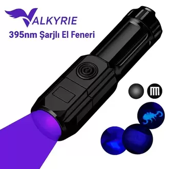 395NM Şarjlı UV Fener