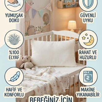 bebek yastığı 2 adet