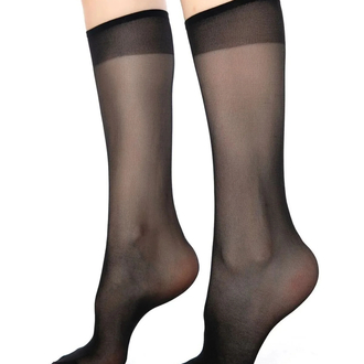 12 ÇİFT 20 DENYE UZN SOCKS SİYAH ÇORAP