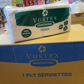 VORTEX SERVİS PEÇETE 30X30 500 YAPRAK 10’LU KOLİ