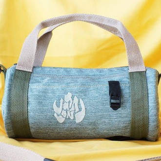 Mini Duffel Nakışlı Çanta