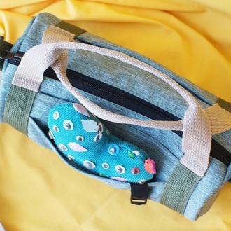 Mini Duffel Nakışlı Çanta