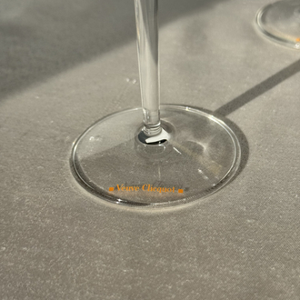 Veuve Clicquot Vintage Kristal Şampanya Kadehi Seti