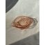 Vintage Pembe Cam Küllük