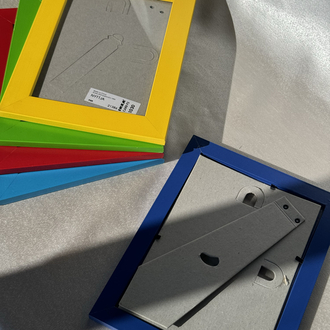 IKEA Nyttja Renkli Ahşap Çerçeveler