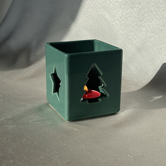 Vintage ASA Yılbaşı Temalı Tealight Mumluk