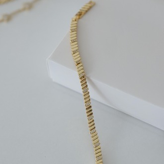 Striped Bileklik 14K Gold