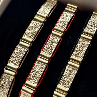 Retro Charm 14K Gold Bileklik