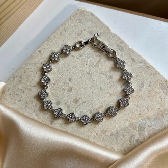 Van Cleef Silver Şık Bileklik