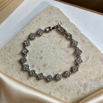 Van Cleef Silver Şık Bileklik