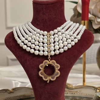 Kleopatra Kolye (Yarım Altın Uyumlu)