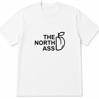 The North Ass Beyaz Oversize T-Shirt