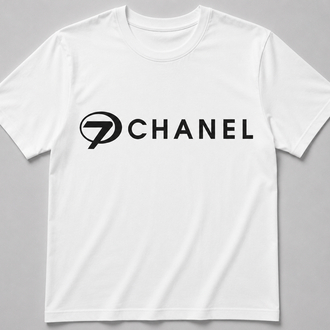 7Chanel Beyaz Oversize T-shirt