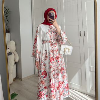Motif desen elbise