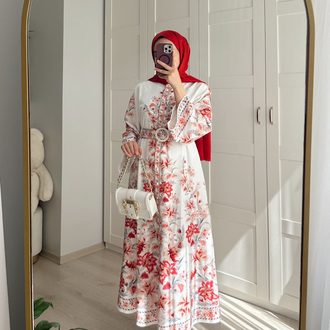 Motif desen elbise