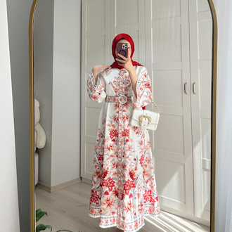 Motif desen elbise