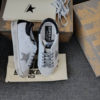 Golden Goose Black Silver⭐️