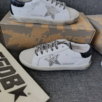Golden Goose Black Silver⭐️