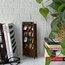 Minyatür Kitaplık Pro Eskitme Kahverengi / 12 mini kitap 