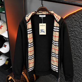 Burberry Premium Kapşonlu Hırka