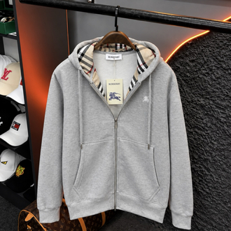 Burberry Premium Kapşonlu Hırka
