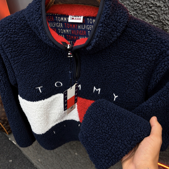 Tommy Yarım Fermuarlı (Orjinal) Peluş