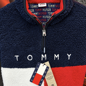 Tommy Yarım Fermuarlı (Orjinal) Peluş
