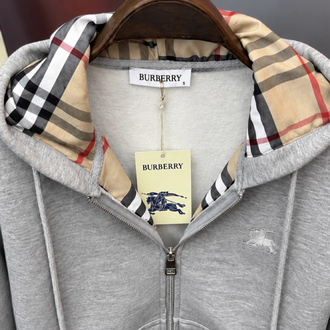 Burberry Premium Kapşonlu Hırka