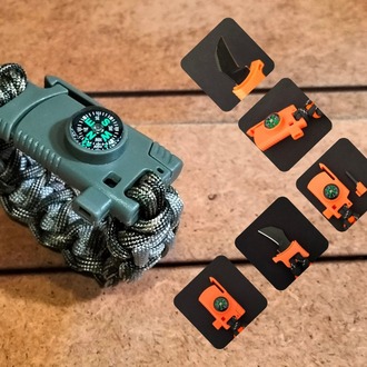SURVIVAL BRACELET MODEL 818 BIÇAKLI