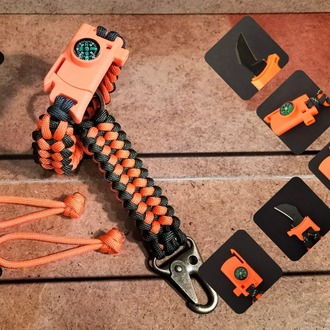 SURVIVAL BRACELET MODEL 848 BIÇAKLI SET