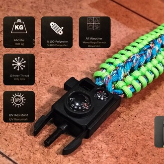 SURVIVAL BRACELET MODEL 717 OLTALI