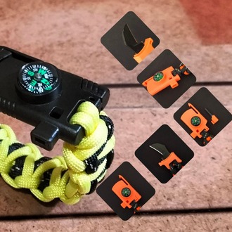 SURVIVAL BRACELET MODEL 818 BIÇAKLI