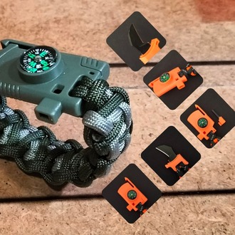 SURVIVAL BRACELET MODEL 818 BIÇAKLI