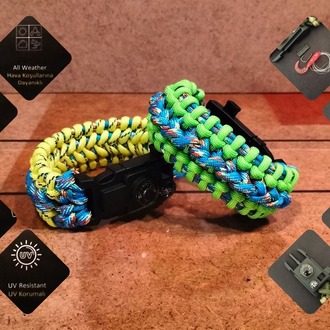 SURVIVAL BRACELET MODEL 717 SET OLTALI